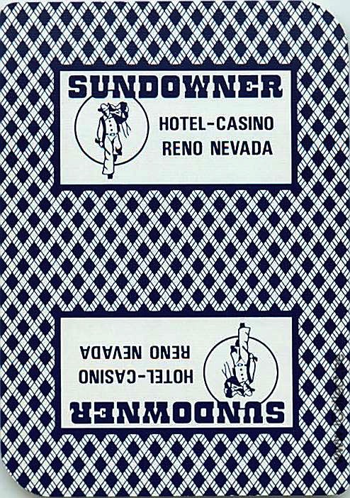 Single Swap Playing Cards Casino Sundowner (PS03-21A)