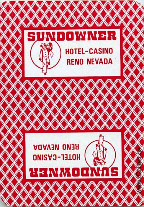 Single Swap Playing Cards Casino Sundowner (PS19-43D)