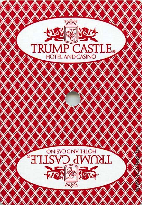 Single Swap Playing Cards Casino Trump Castle (PS19-47C)