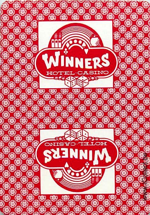 Single Swap Playing Cards Casino Winners (PS19-49D)