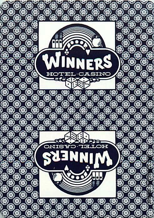 Single Swap Playing Cards Casino Winners (PS17-10B)