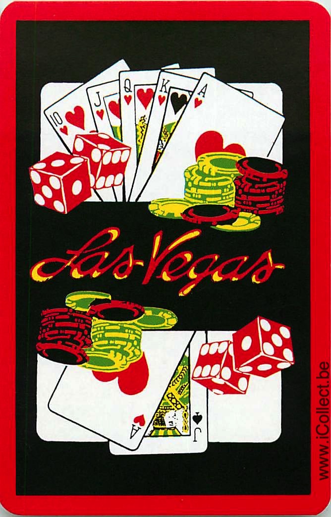 Single Swap Playing Cards Casino Las Vegas (PS04-17G) - Click Image to Close
