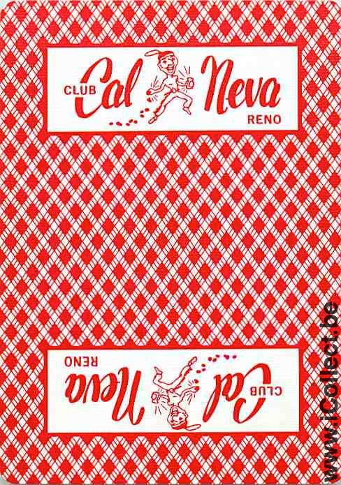 Single Playing Cards Casino Cal Neva (PS14-16F)