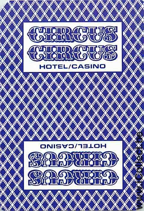 Single Playing Cards Casino Circus Circus (PS14-18B)