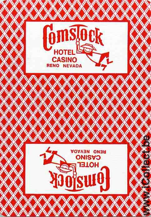 Single Swap Playing Cards Casino Comstock (PS14-19C)