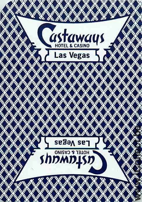 Single Playing Cards Casino Castaways (PS14-19I)