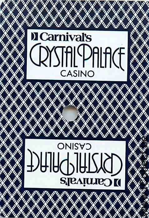 Single Swap Playing Cards Casino Crystal Palace (PS09-49C) - Click Image to Close