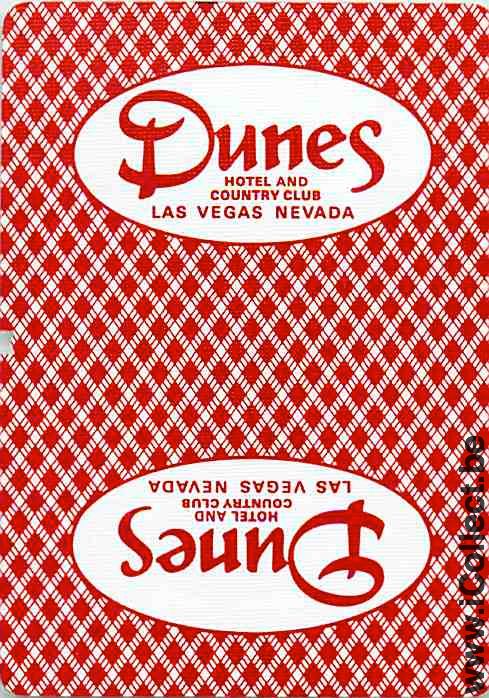 Single Swap Playing Cards Casino The Dunes (PS21-19B)