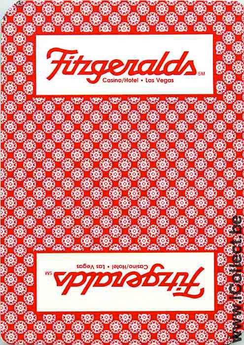 Single Swap Playing Cards Casino Fitzgeralds (PS14-30A)
