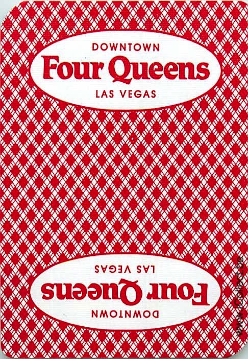 Single Swap Playing Cards Casino Four Queens (PS21-17A)