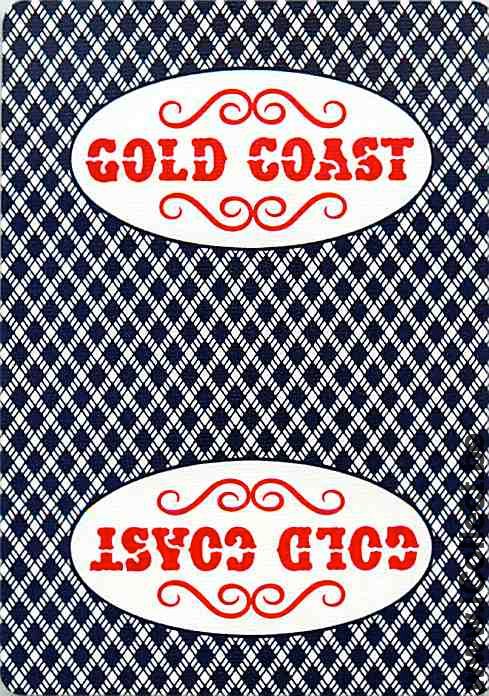 Single Playing Cards Casino Gold Coast (PS14-44E) - Click Image to Close