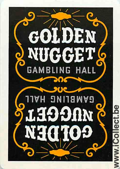 Single Swap Playing Cards Casino Golden Nugget (PS14-46B)