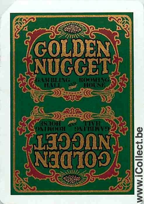 Single Swap Playing Cards Casino Golden Nugget (PS14-46D)
