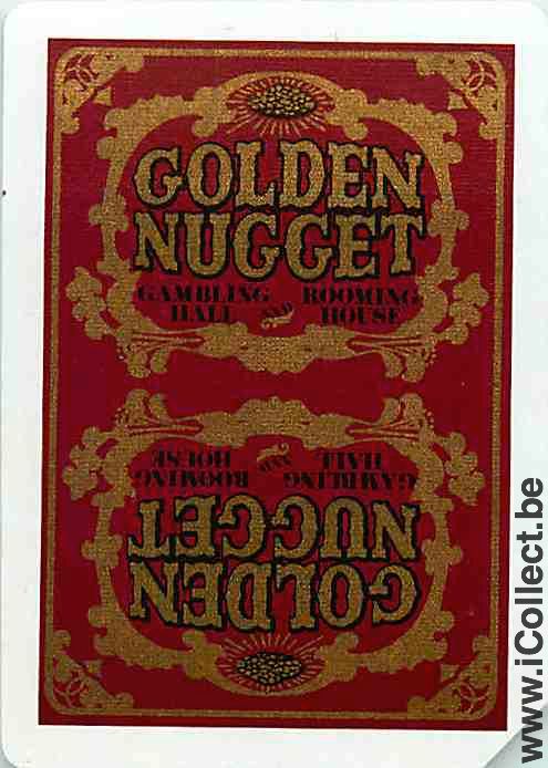 Single Swap Playing Cards Casino Golden Nugget (PS14-46E)