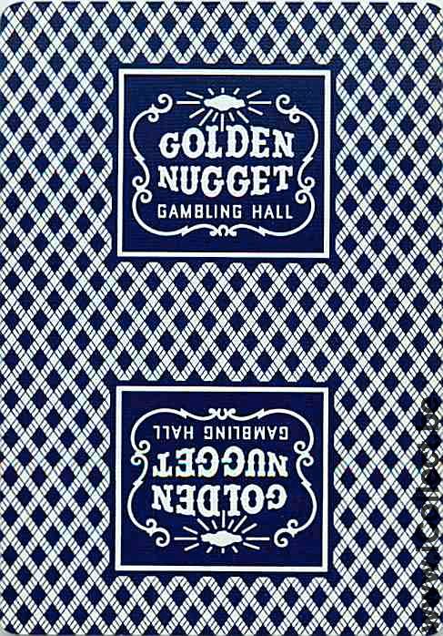 Single Swap Playing Cards Casino Golden Nugget (PS14-46G)