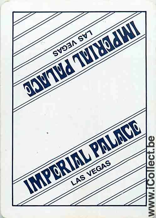 Single Playing Cards Casino Imperial Palace (PS14-56F) - Click Image to Close