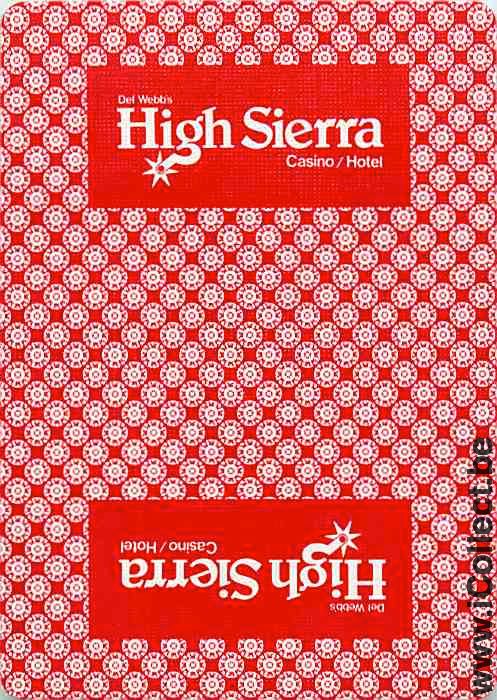 Single Swap Playing Cards Casino High Sierra (PS20-42A)