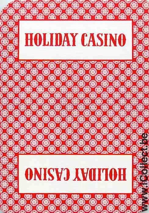 Single Swap Playing Cards Casino Holiday Casino (PS15-01G)