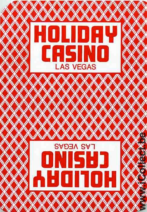 Single Swap Playing Cards Casino Holiday Casino (PS01-27B)