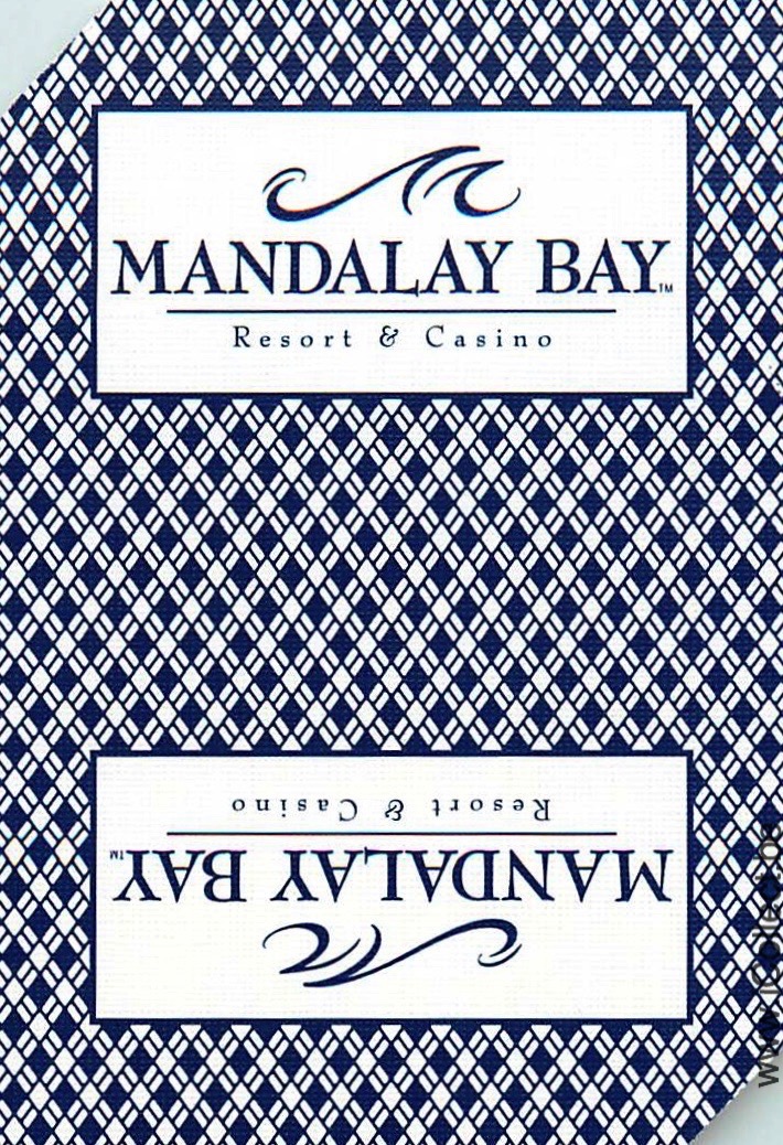 Single Swap Playing Cards Casino Mandalay Bay (PS11-44F)