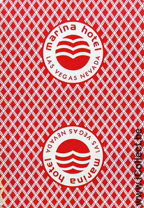 Single Playing Cards Casino Marina Hotel (PS15-12E)