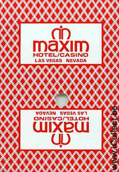 Single Swap Playing Cards Casino Maxim Casino (PS15-12F)