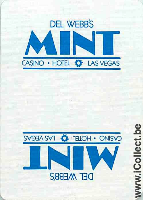 Single Swap Playing Cards Casino Deb Webb Mint (PS15-14B)