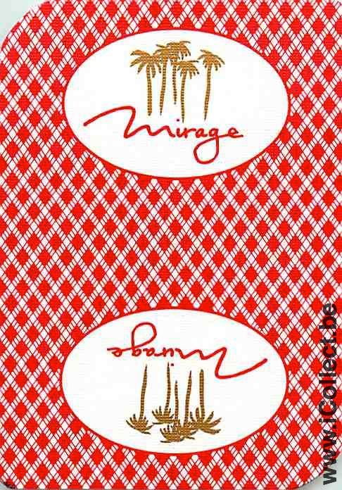 Single Playing Cards Casino Mirage (PS15-14H)