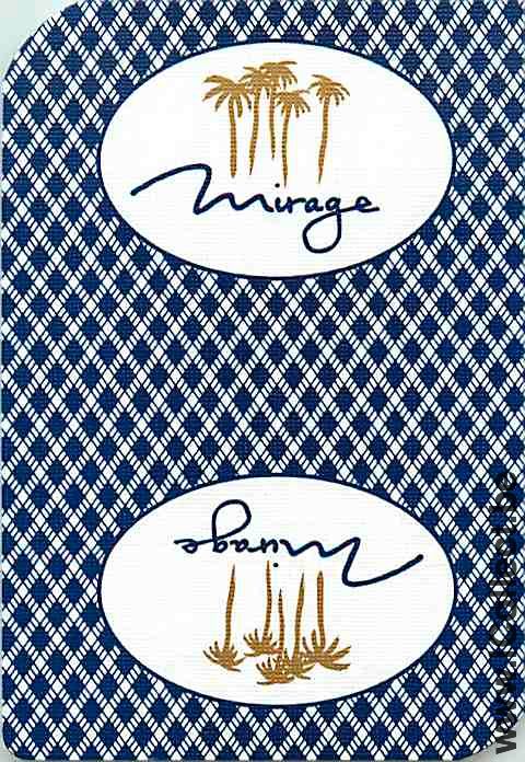 Single Playing Cards Casino Mirage (PS15-14I)