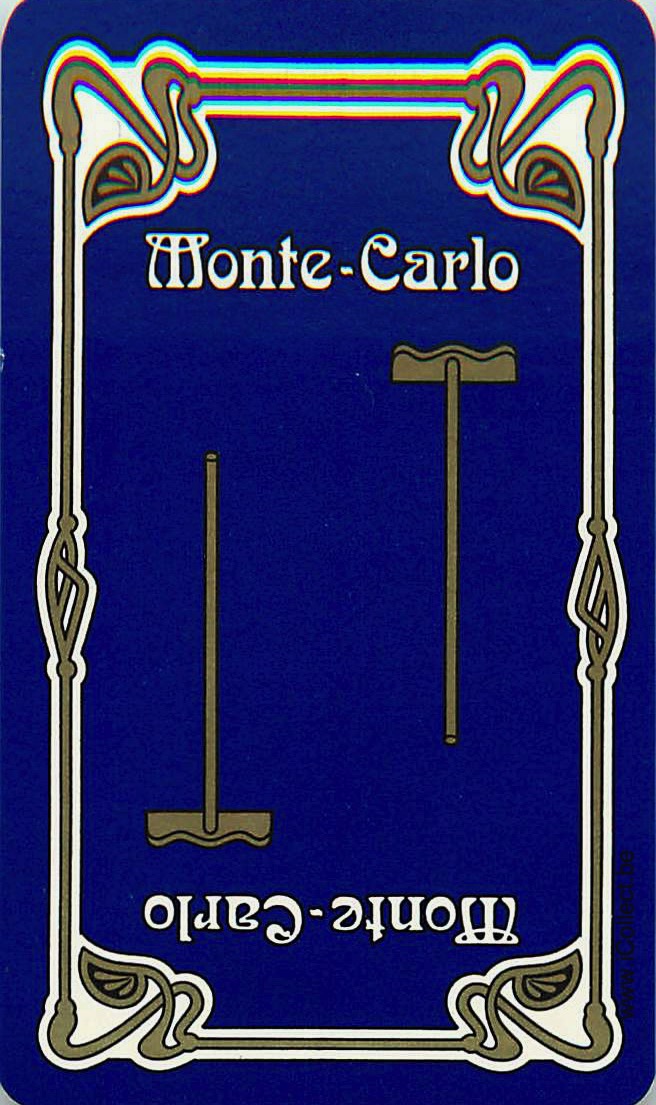 Single Swap Playing Cards Casino Monte Carlo (PS05-46I)