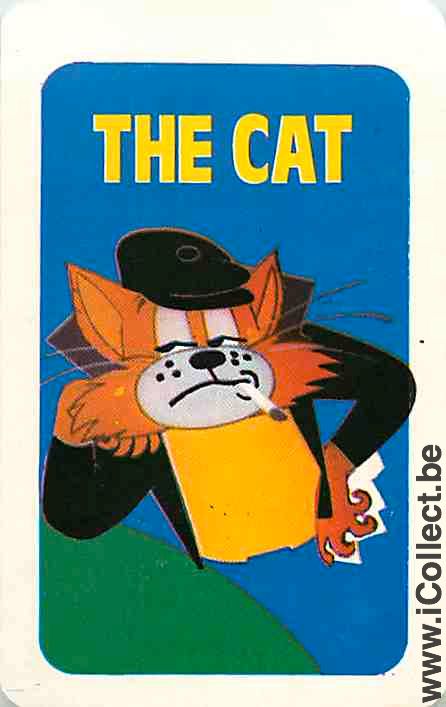 Single Swap Playing Cards The Cat Smoking (PS13-14B)