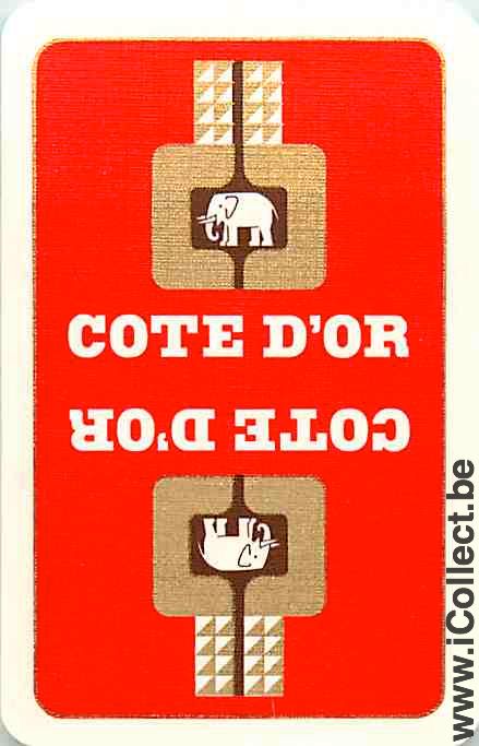 Single Swap Playing Cards Chocolate Cote d'Or (PS08-56A)