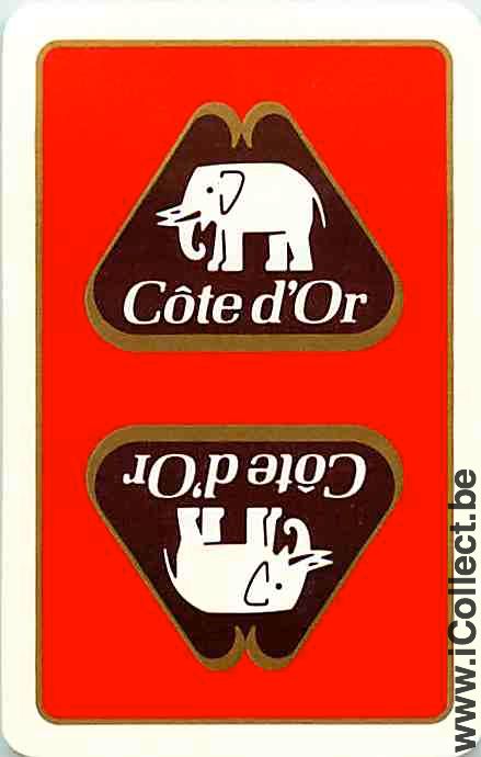 Single Swap Playing Cards Chocolate Cote d'Or (PS12-30F) - Click Image to Close