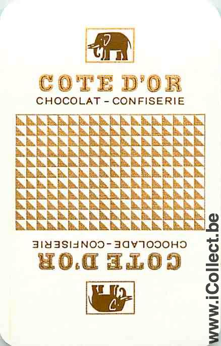Single Playing Cards Chocolate Cote d'or (PS09-52B)