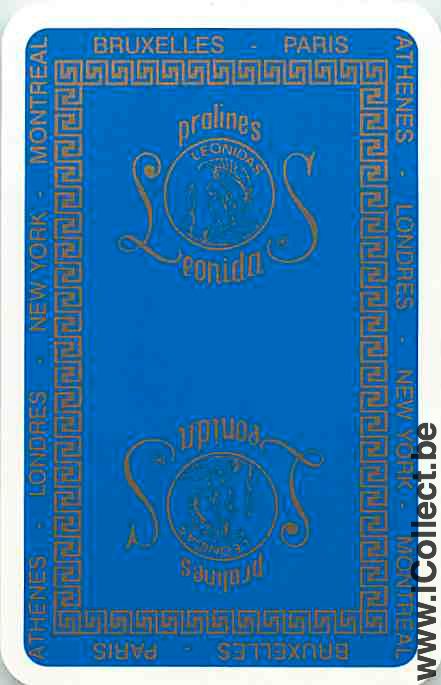 Single Swap Playing Cards Chocolate Leonidas (PS10-57F)