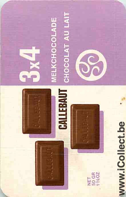 Single Swap Playing Cards Chocolate Callebaut (PS12-23F) - Click Image to Close