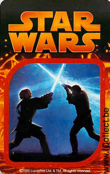 Single Swap Playing Cards Cinema Star Wars Film (PS05-14D)