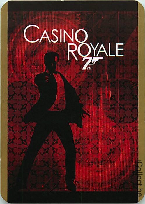 Single Stp Playing Cards Cinema James Bond 007 (PS22-23F)