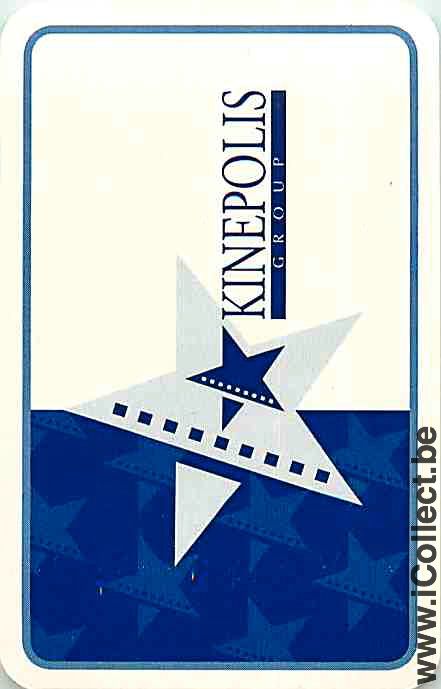 Single Swap Playing Cards Cinema Kinepolis (PS08-19E)