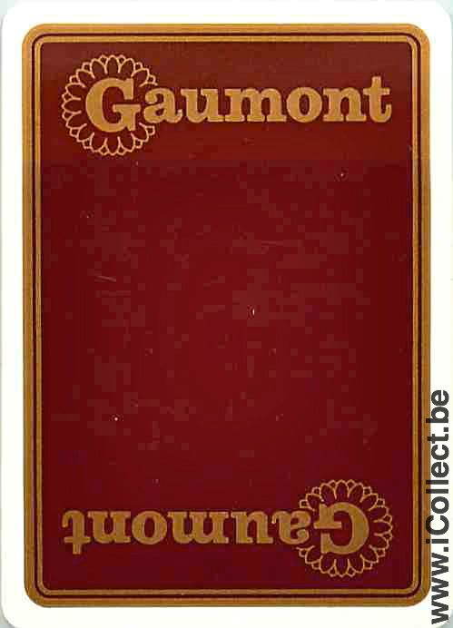 Single Swap Playing Cards Cinema Gaumont (PS08-19F)