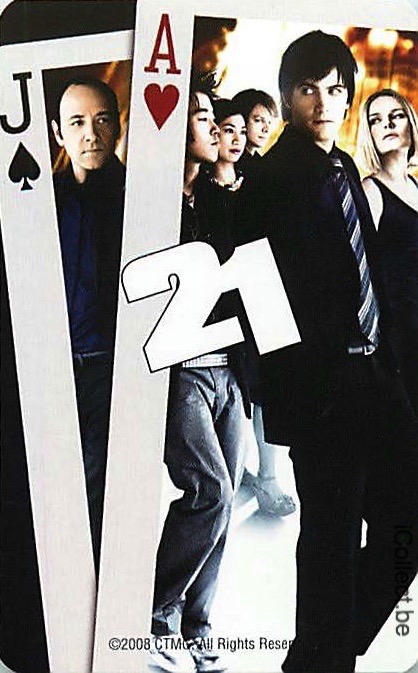 Single Playing Cards Cinema 21 Serie (PS13-48E) - Click Image to Close