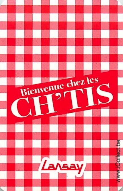 Single Swap Playing Cards Cinema Bienvenue Ch'tis (PS02-21C) - Click Image to Close