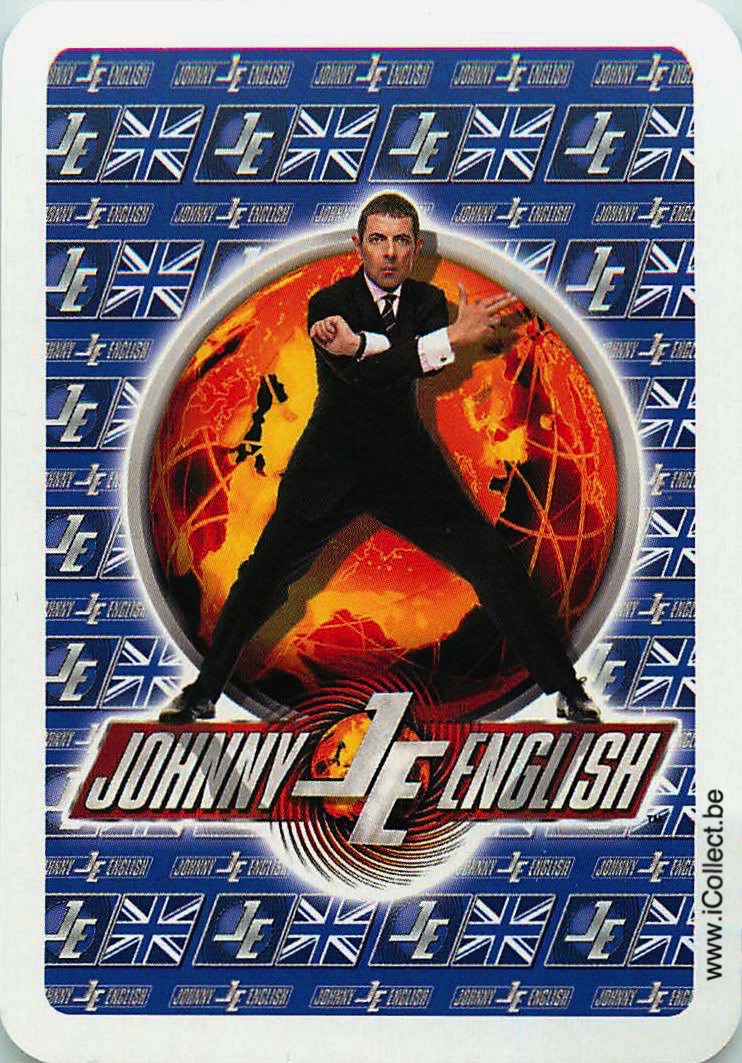 Single Swap Playing Cards Cinema Johnny English (PS14-18E)