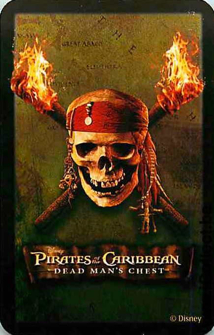 Single Swap Playing Cards Pirates of the Caribbean (PS05-28F)