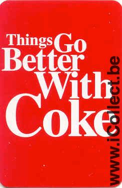 Single Swap Cards Coca-Cola *** MINI *** (PS01-14A) - Click Image to Close