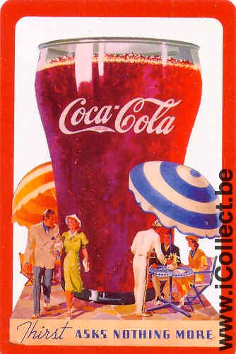 Single Swap Playing Cards Coca-Cola (PS07-60F) - Click Image to Close