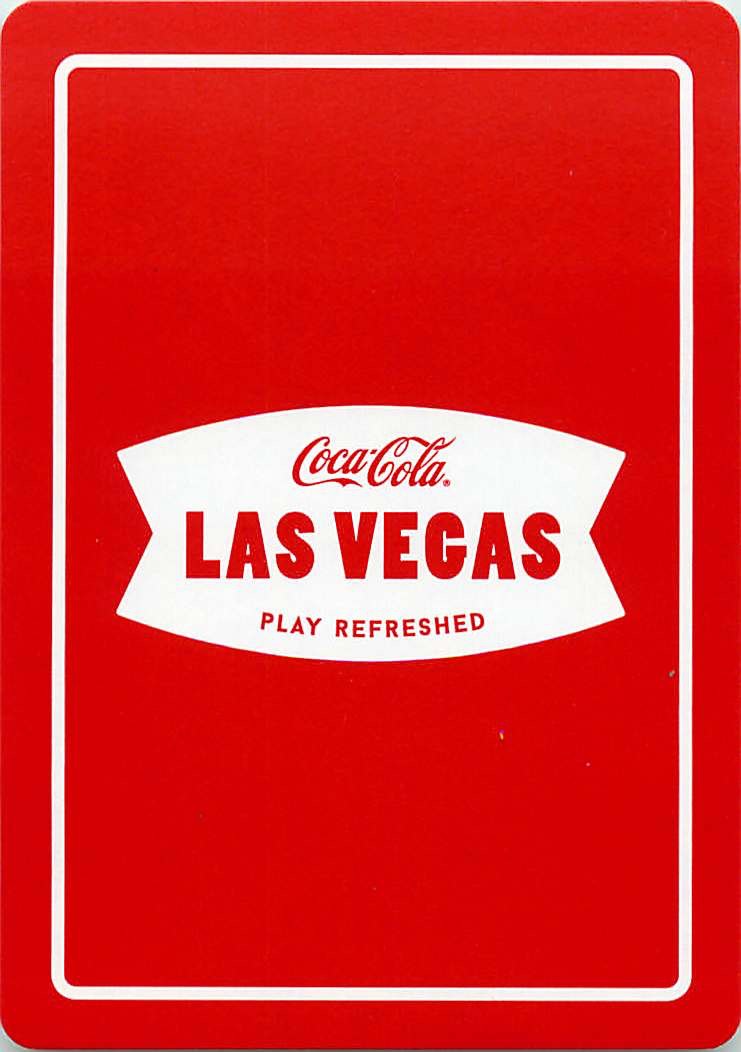 Single Swap Playing Cards Coca-Cola Las Vegas (PS02-26G)