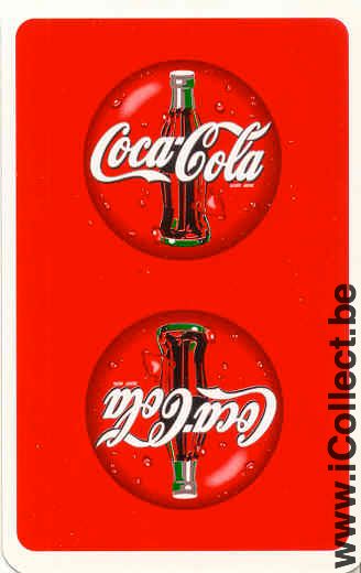 Single Swap Playing Cards Coca-Cola Logo (PS01-09E) - Click Image to Close