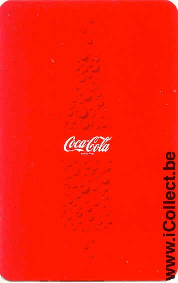 Single Swap Playing Cards Coca-Cola (PS01-05G) - Click Image to Close