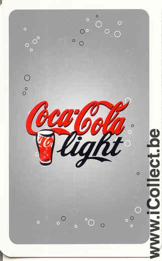 Single Swap Playing Cards Coca-Cola Light (PS01-04E) - Click Image to Close